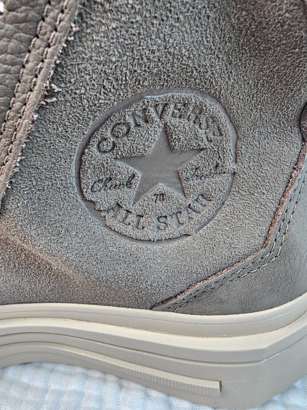 😍NWT😍 Converse Chuck 70 De Luxe Squared "Coffee Break" - Women's 8/Men's 6 - Picture 8 of 12